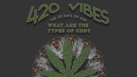 Xhale City’s The 20 Days of 420: Types of CBD & their Functions