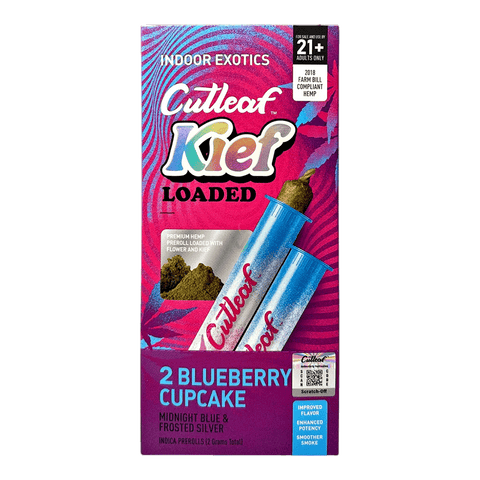 Cutleaf Kief Loaded Pre-Rolls 2ct