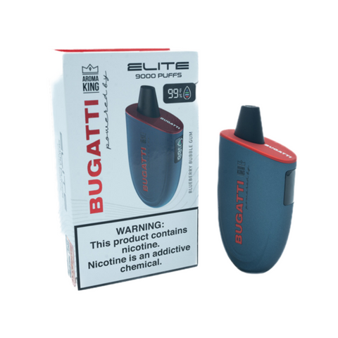 Bugatti Elite 9000 Puffs Disposable Powered by Aroma King
