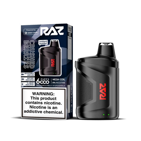 RAZ CA6000 Puffs Disposable