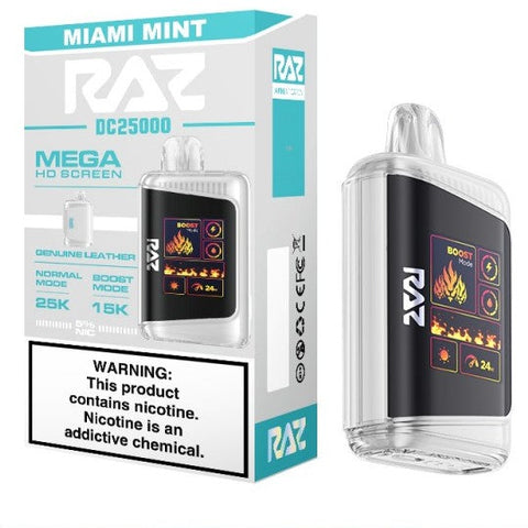 Raz 5% DC25000 Puffs Disposable