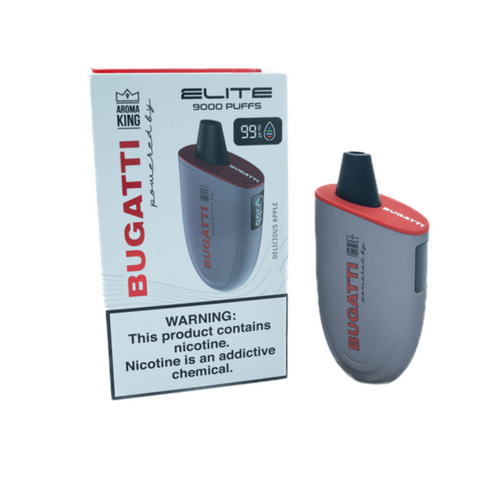 Bugatti Elite 9000 Puffs Disposable Powered by Aroma King