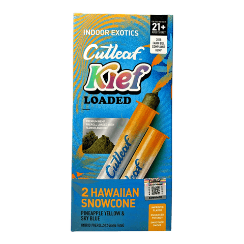 Cutleaf Kief Loaded Pre-Rolls 2ct