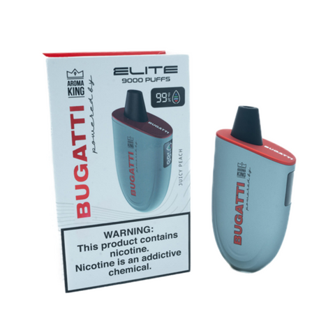 Bugatti Elite 9000 Puffs Disposable Powered by Aroma King
