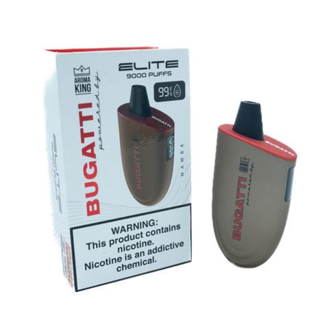 Bugatti Elite 9000 Puffs Disposable Powered by Aroma King