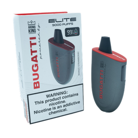 Bugatti Elite 9000 Puffs Disposable Powered by Aroma King
