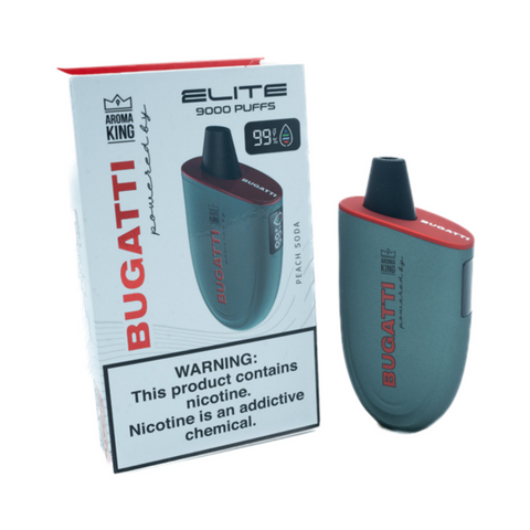 Bugatti Elite 9000 Puffs Disposable Powered by Aroma King