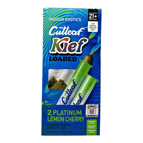 Cutleaf Kief Loaded Pre-Rolls 2ct