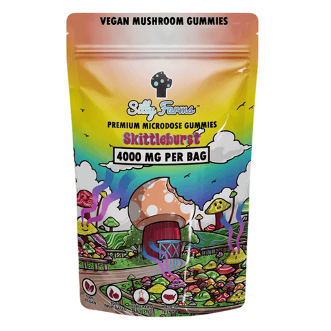 Silly Farms Mushroom Gummies 4000mg (8ct/Pack)