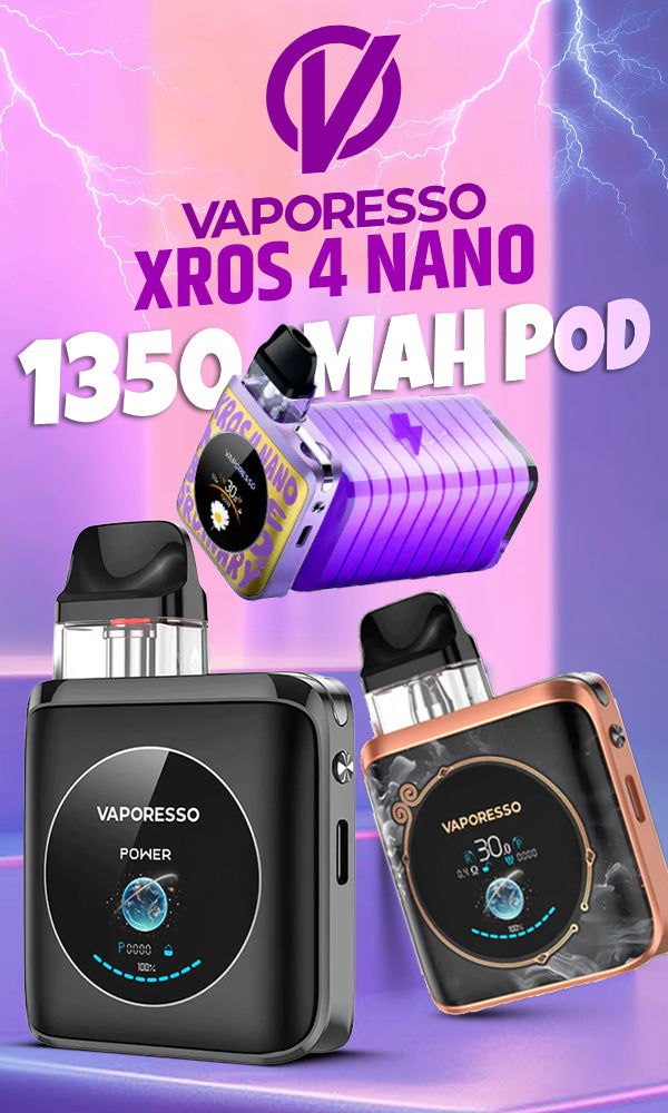 Vaporesso Xros 4 Nano 1350mAh Pod System Kit