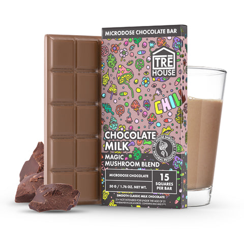 Tre House Magic Mushroom Chocolate Bar 50gm