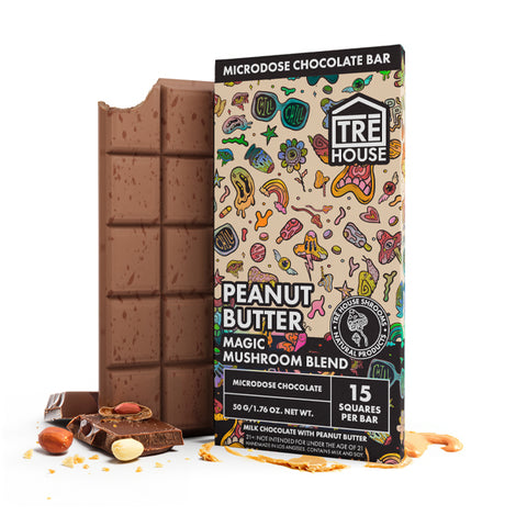 Tre House Magic Mushroom Chocolate Bar 50gm