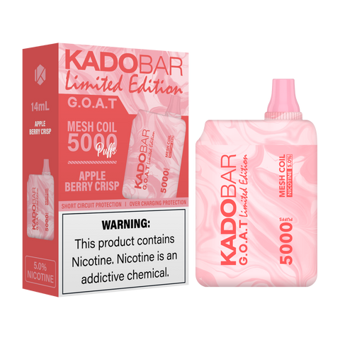 Kado Bar Limited Edition GOAT Series 5000 Puff 14mL Disposable