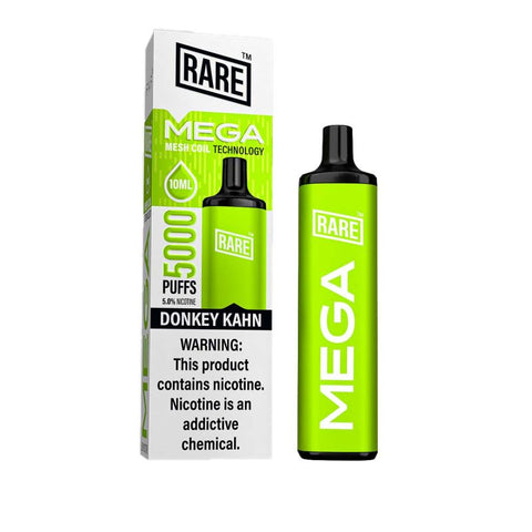 Rare Mega 5000 Puff 10mL Disposable Donkey Kahn