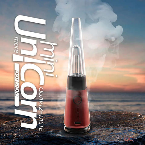 Lookah Unicorn Mini Electric Rig Red Concentrate Vaporizers 6973199595869