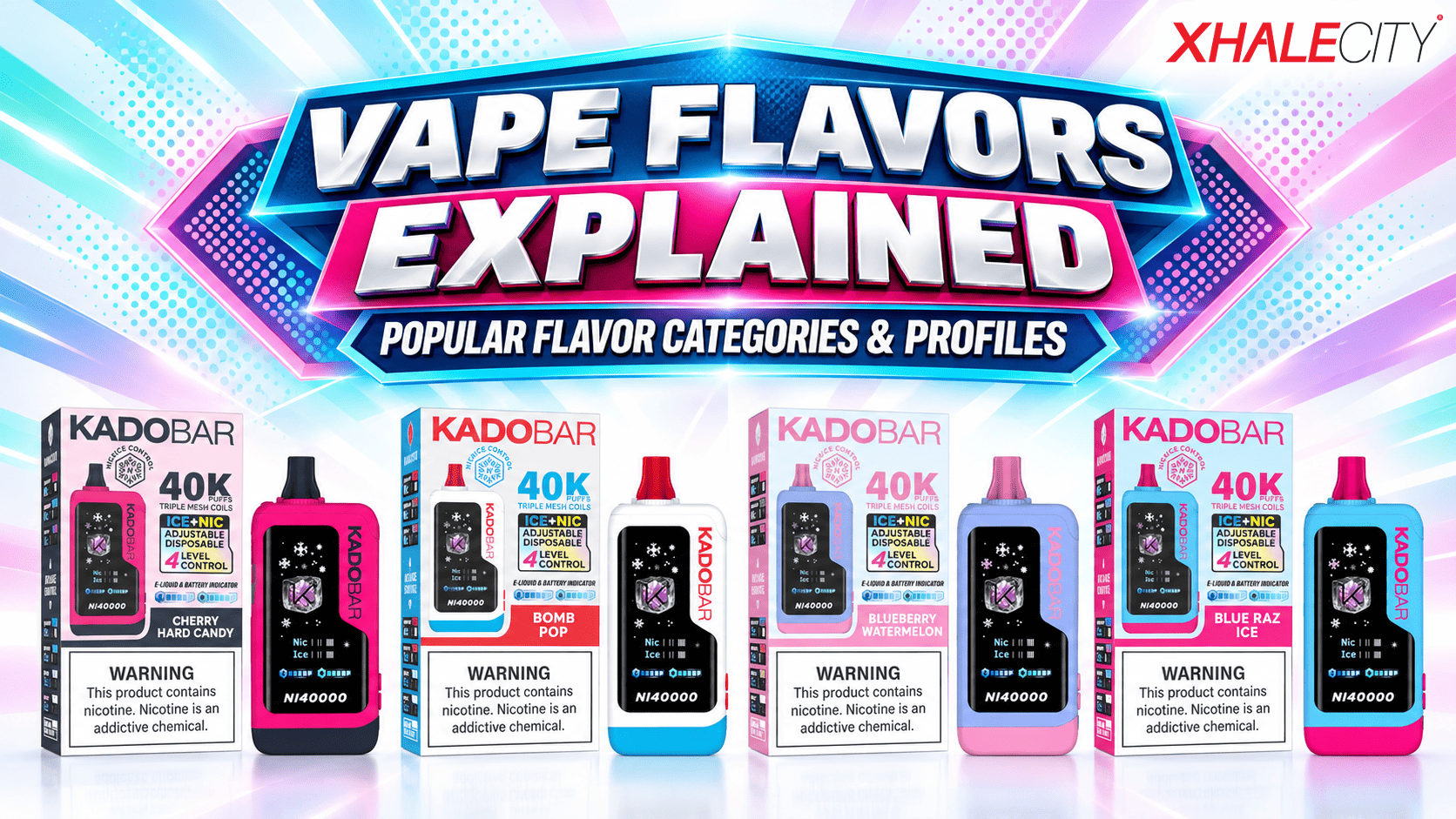 Vape Flavors Explained: Popular Flavor Categories & Profiles