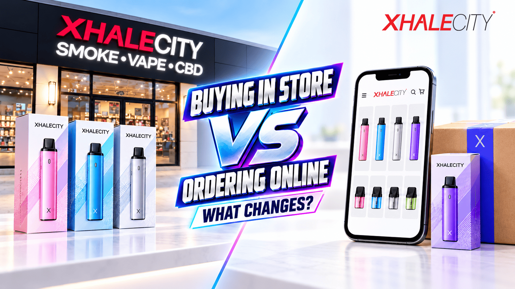 Buying In Store vs Ordering Online: What Changes