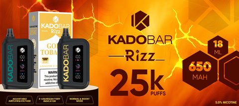 The New Standard: Kado Bar Rizz 25K Disposable Vape Review & Flavor Breakdown