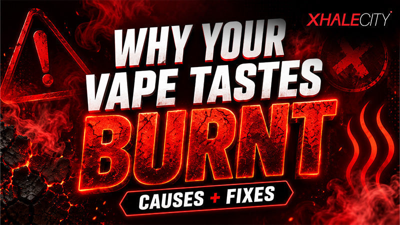 Why Your Vape Tastes Burnt