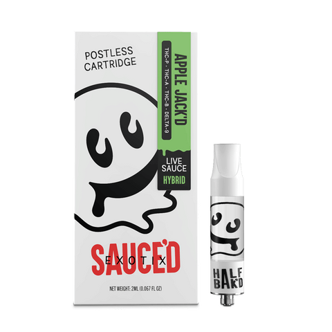 Half Bak'd Sauce'd Exotic THC-P Cartridge 2gm