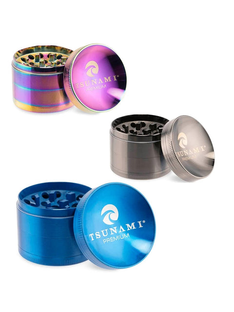 Tsunami Dry Herb Grinder - 50mm