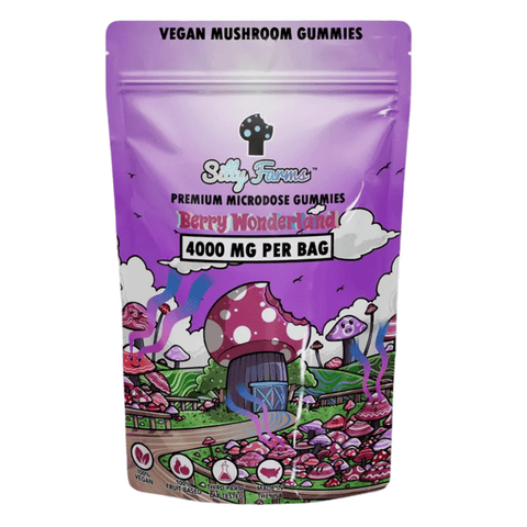Silly Farms Mushroom Gummies 4000mg (8ct/Pack)