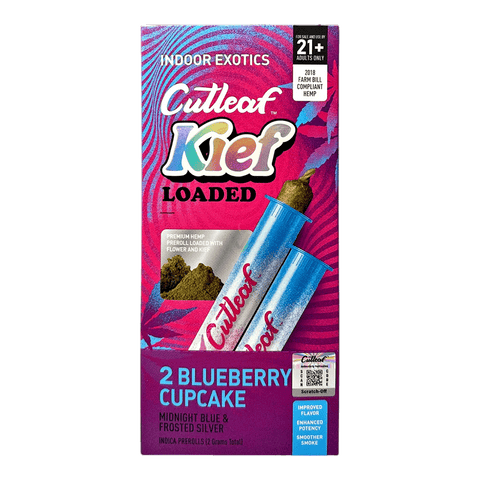 Cutleaf Kief Loaded Pre-Rolls 2ct