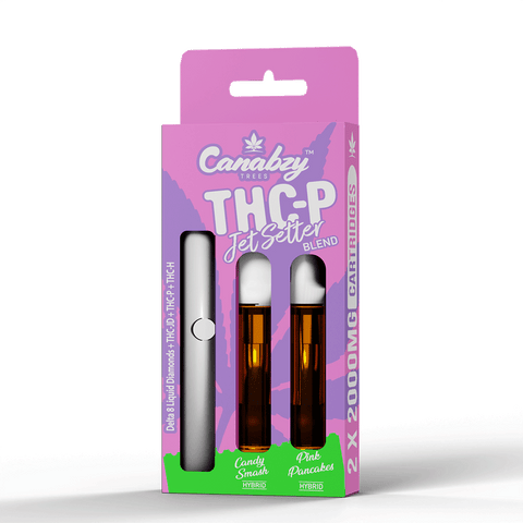 Canabzy Jet Setter Blend Cartridge W/Battery 2 x 2gm