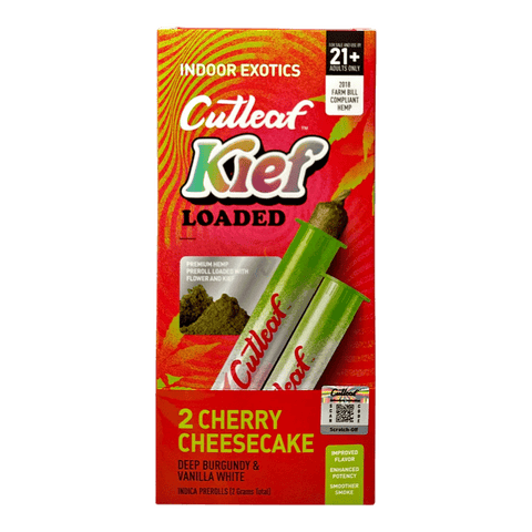 Cutleaf Kief Loaded Pre-Rolls 2ct
