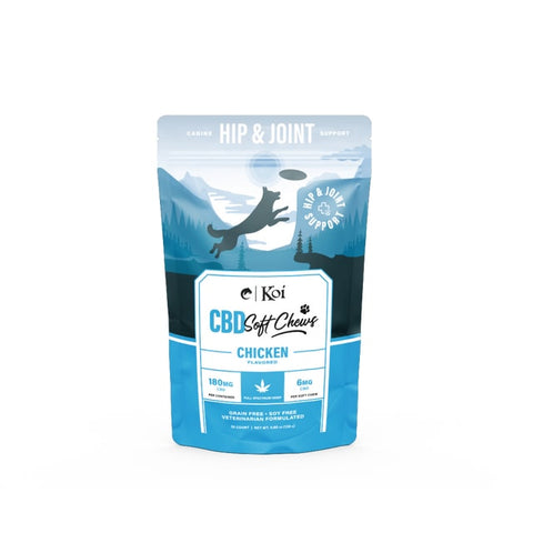 Koi CBD Soft Chews 180mg Hip & Joint | Chicken