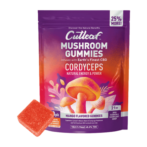Cutleaf Mushroom Gummies 10000mg