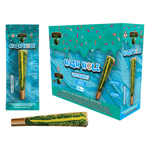 Gifted Hash Hole THC-P Pre-Rolls 2.25gm X 4ct/pk