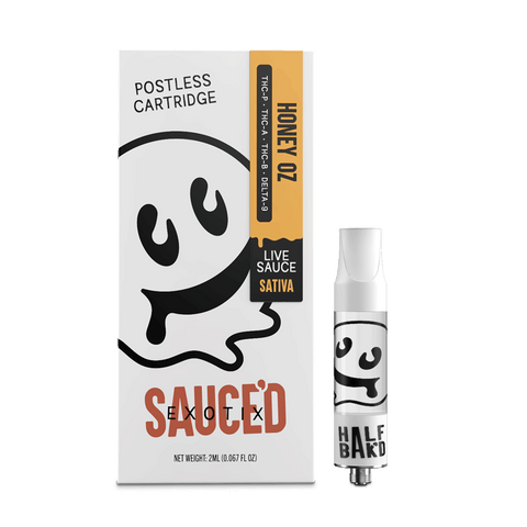 Half Bak'd Sauce'd Exotic THC-P Cartridge 2gm