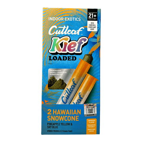 Cutleaf Kief Loaded Pre-Rolls 2ct
