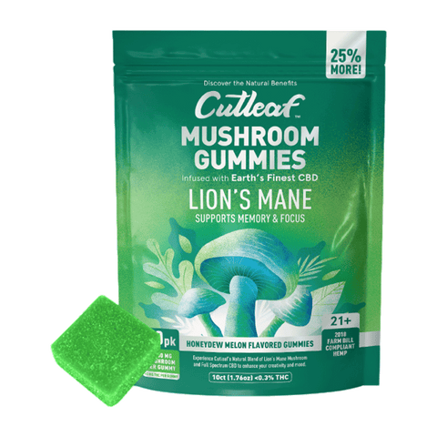Cutleaf Mushroom Gummies 10000mg