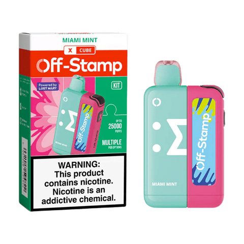 Off Stamp X Cube 5% 25K Puffs Disposable