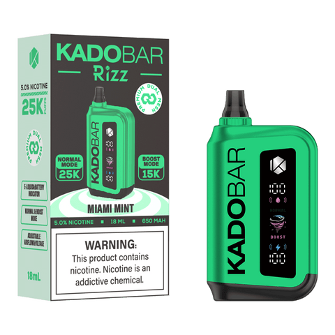 Kado Bar Rizz 5% 25000 Puffs Disposable