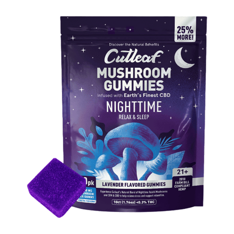 Cutleaf Mushroom Gummies 10000mg