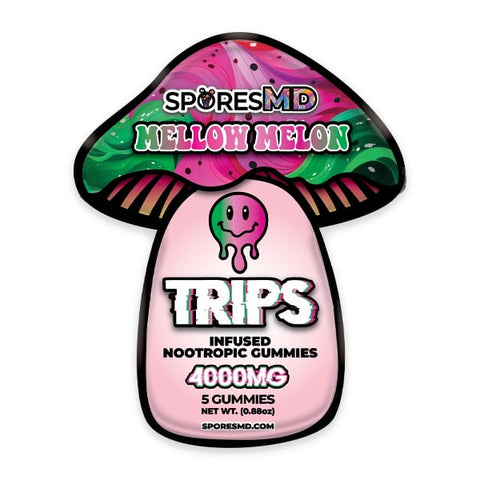 Spores MD TRIPS Infused Nootropic Gummies 4000mg