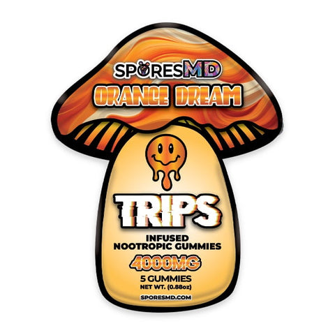 Spores MD TRIPS Infused Nootropic Gummies 4000mg