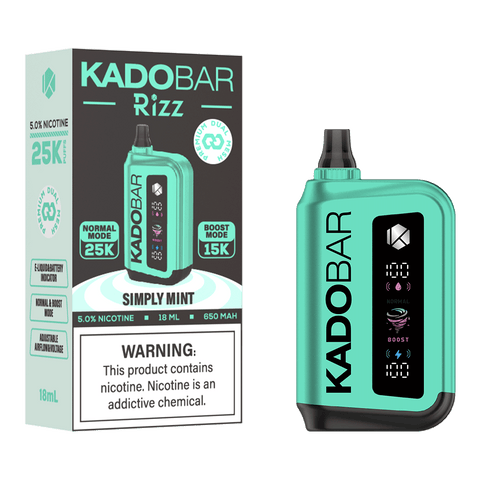 Kado Bar Rizz 5% 25000 Puffs Disposable