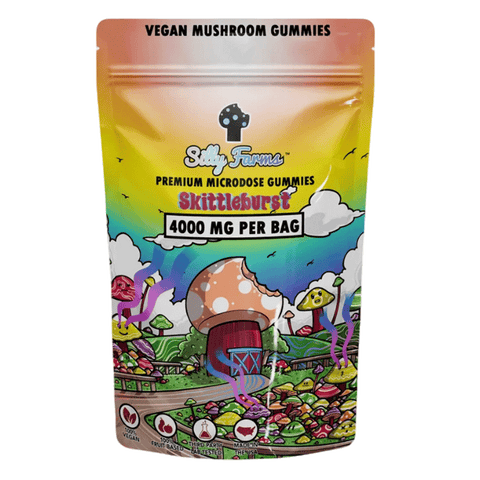 Silly Farms Mushroom Gummies 4000mg (8ct/Pack)