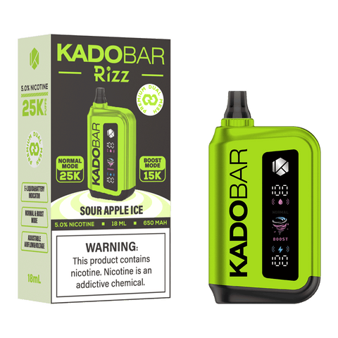 Kado Bar Rizz 5% 25000 Puffs Disposable