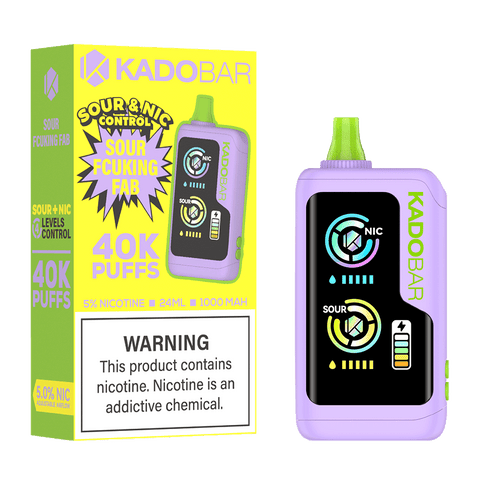 Kado Bar 5% Sour and Nic Control 40000 Puffs Disposable