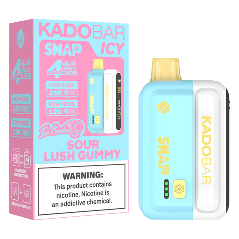 Kado Bar Snap Icy 5% 25K Puffs Disposable Kit