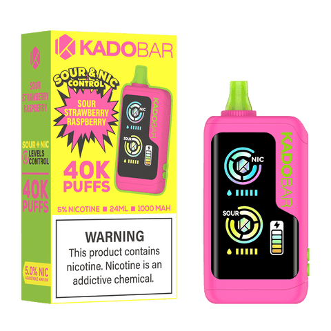 Kado Bar 5% Sour and Nic Control 40000 Puffs Disposable