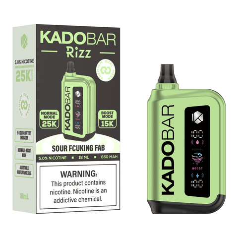 Kado Bar Rizz 5% 25000 Puffs Disposable