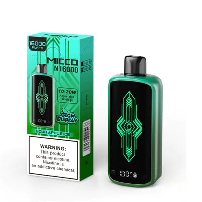 Micco N16000 5% Disposable | 16000 Puffs