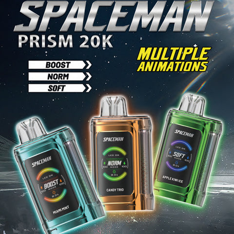 Spaceman Prism 20K 5% Disposable | 20000 Puffs