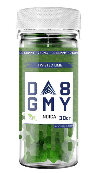 AGFN D8 750mg Gummies 30ct Jar